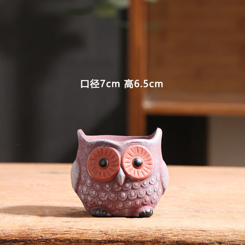 Potas de cerámica multiculpeas, balcón doméstico, cerámica gruesa, cerámica pequeña, cerámica especial al por mayor.