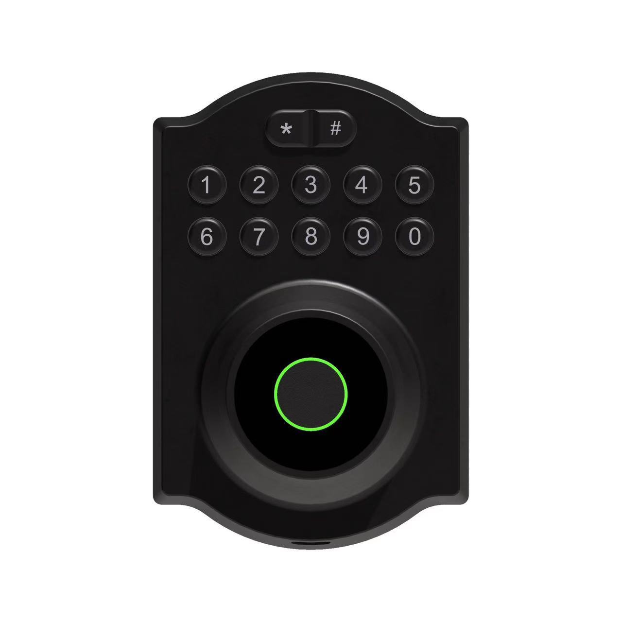 D01 negro Huella Digital + contraseña + clave