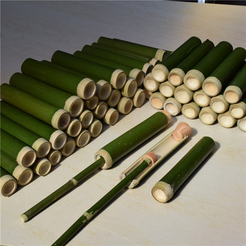 IYR7新鮮竹筒粽子的竹筒家用商用擺攤活塞式竹筒飯蒸筒做竹筒粽子