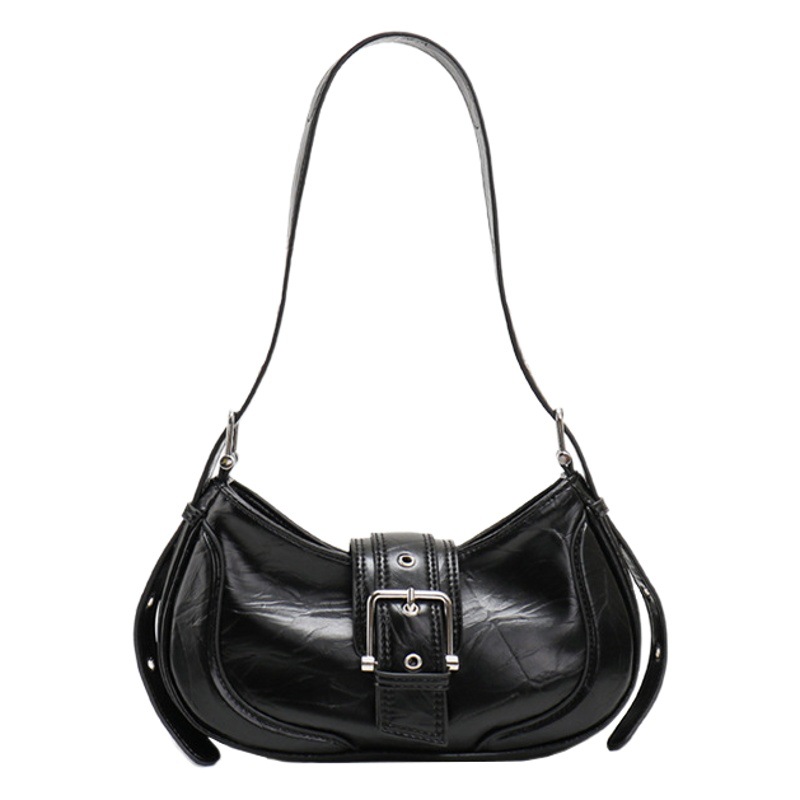 Taobao 2023 Nueva Bolsa nicho textura baguette bolsa retro bolsa de las axilas todo-fósforo ins bolsa de hombro