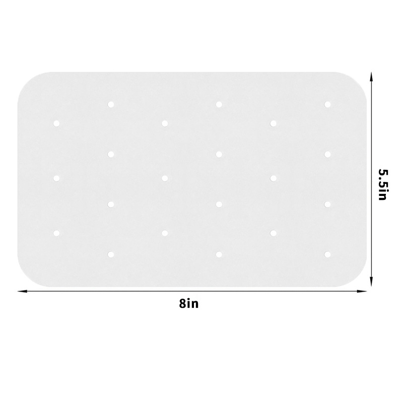 Transfronterizo freidora de aire papel absorbente de aceite papel de hornear bandeja de hornear antiadherente bandeja de papel de aceite de silicona 14 * cm en stock Generación de cabello