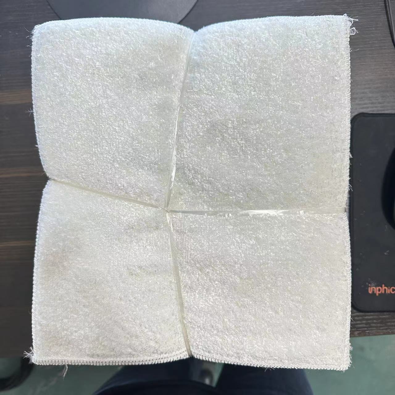 27*30 흰색 대나무 섬유