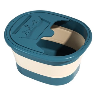 Foldable foot bath bucket household portable foot bath tub foot bath over calf foot bath massage health bucket artifact