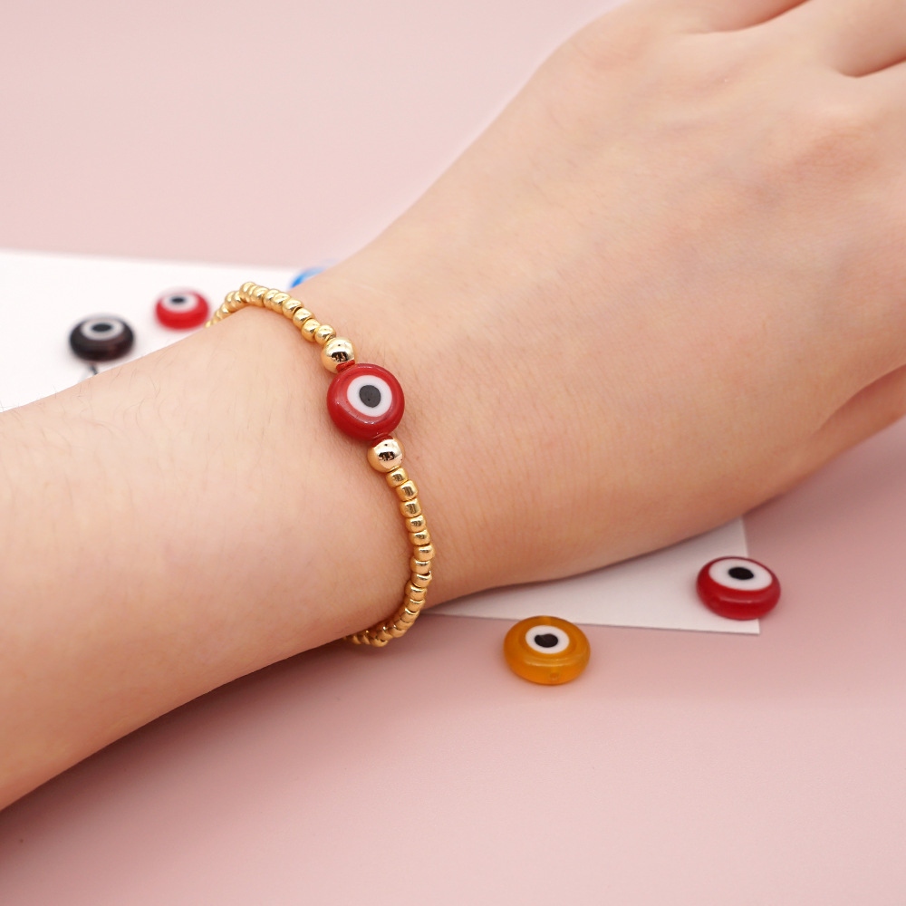 1 Piece Bohemian Colorful Glass Seed Bead Irregular Womenu0027S Bracelets