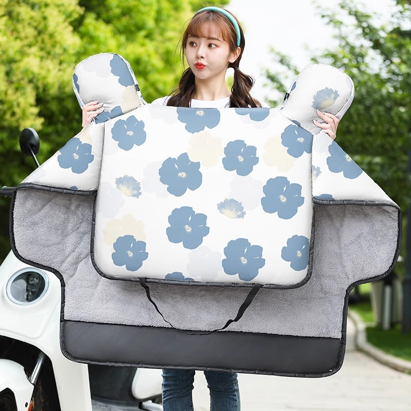 2025年新型電動車用防風カバー 冬用卸売 裏起毛 厚手 保温 防寒 防水 防風カバー|undefined