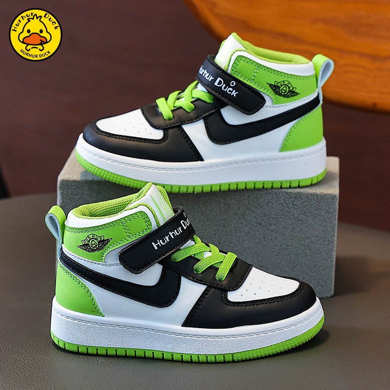 B.Duck, “Green Apple”, зимние спортивные кроссовки для мальчиков, детские к sneakers, высокая обувь, новая коллекция, для подростков