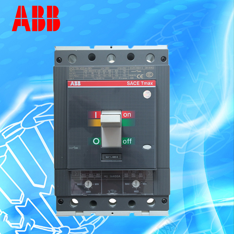 ABBTmax 塑壳配电保护用断路器T5S400 PR221DS-LSI R400 FF 3P