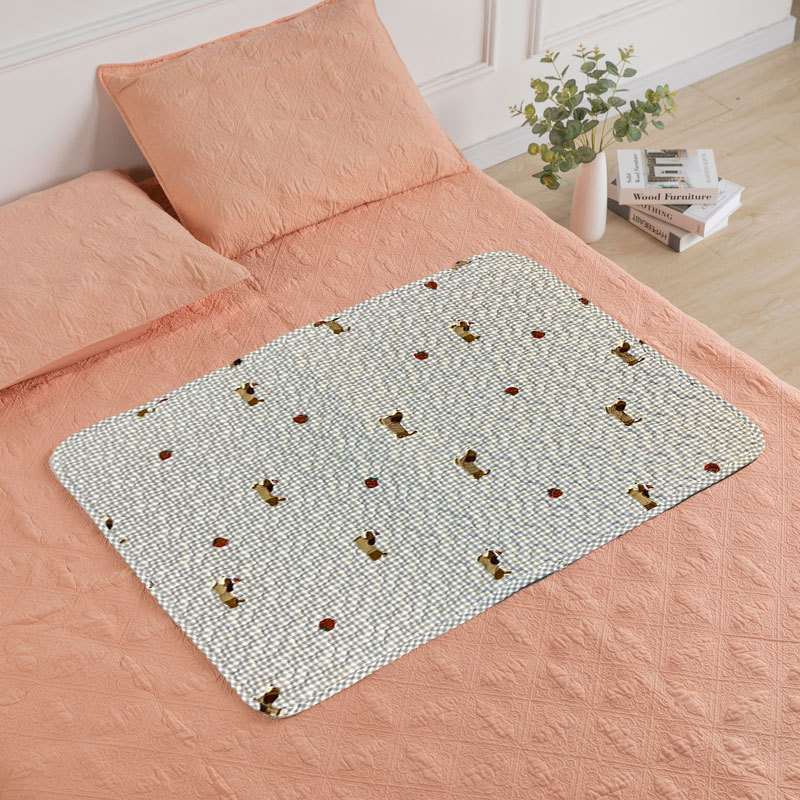 Pure cotton aunt mat leak-proof waterproof physiological period mattress same room mat washable student female dormitory period menstrual mat