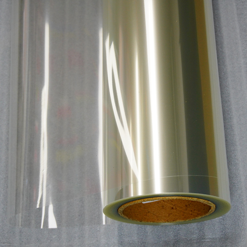 Película de cristal PET película de luz de alta transparencia película enmarcada en frío película fotográfica colgante película protectora de alta definición material de decoración publicitaria