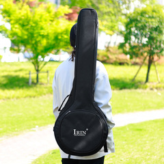 IRIN 5-String Banjo Bag Oxford Cloth Thickened Shockproof Waterproof Dual-Shoulder Music Bag Banjo Case