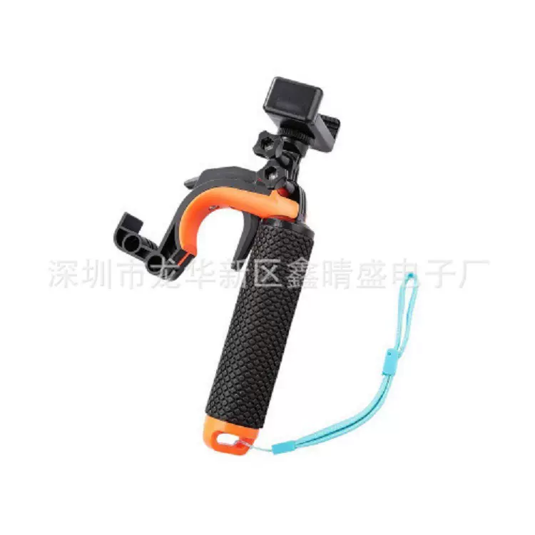 现货 gopro5快门扳机潜水浮力棒 多功能快抢手柄带包装手持漂浮杆