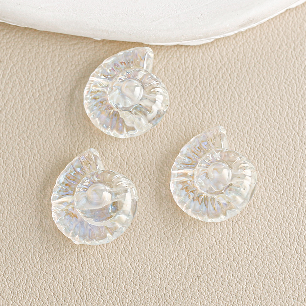 15.6 * 17.2MM - concha - transparente (10 piezas / paquete)