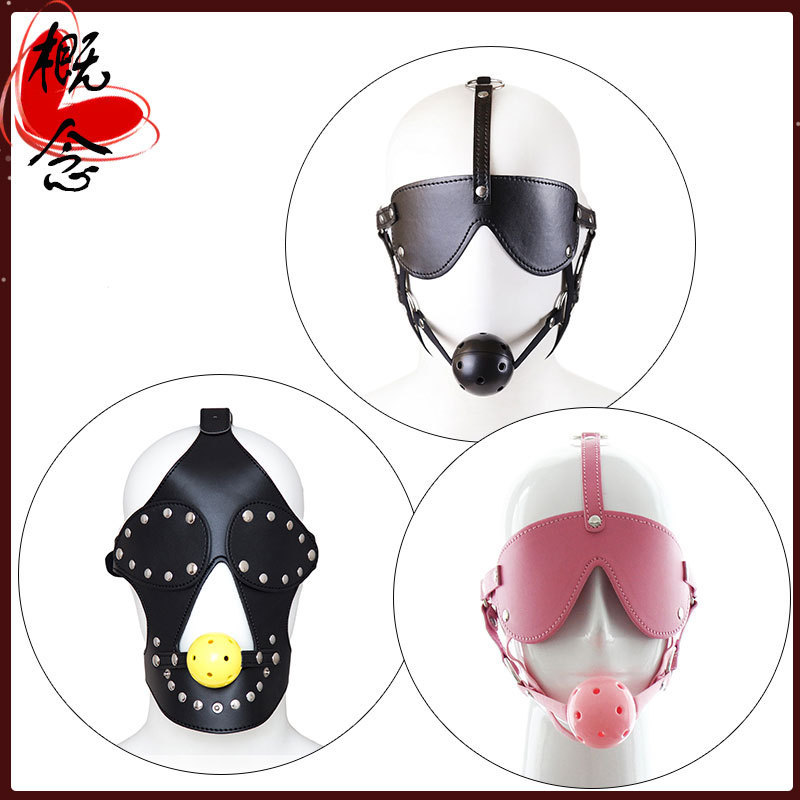 Sm Adult Sex Toys High Quality Masked Horse Gear Flirting Mouth Plug Female Adult Sex Toys Wholesale