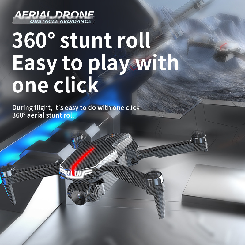 Drone transfrontaliero C13S con lunga autonomia, fotografia aerea 4K ad alta definizione, evitamento degli ostacoli tramite flusso ottico,_voghion.com