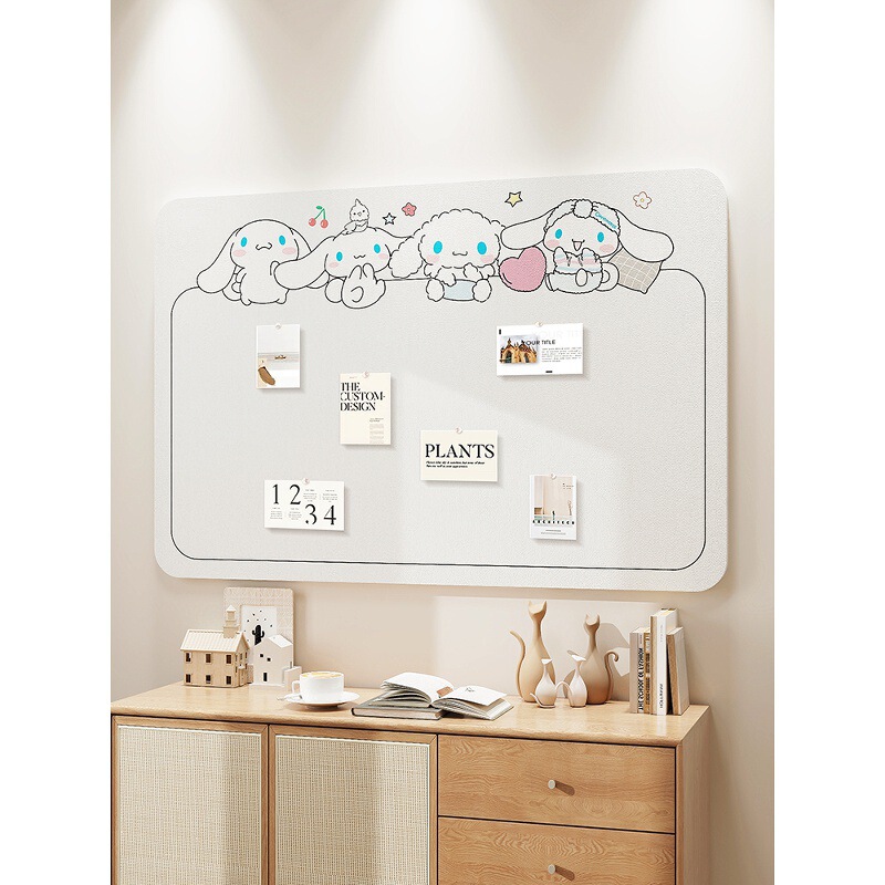 Felt Board Decoration Creative Photo Wall Vision Board Style Display Wall Hanging Wall Note Board Felt Wall Sticker Background Board