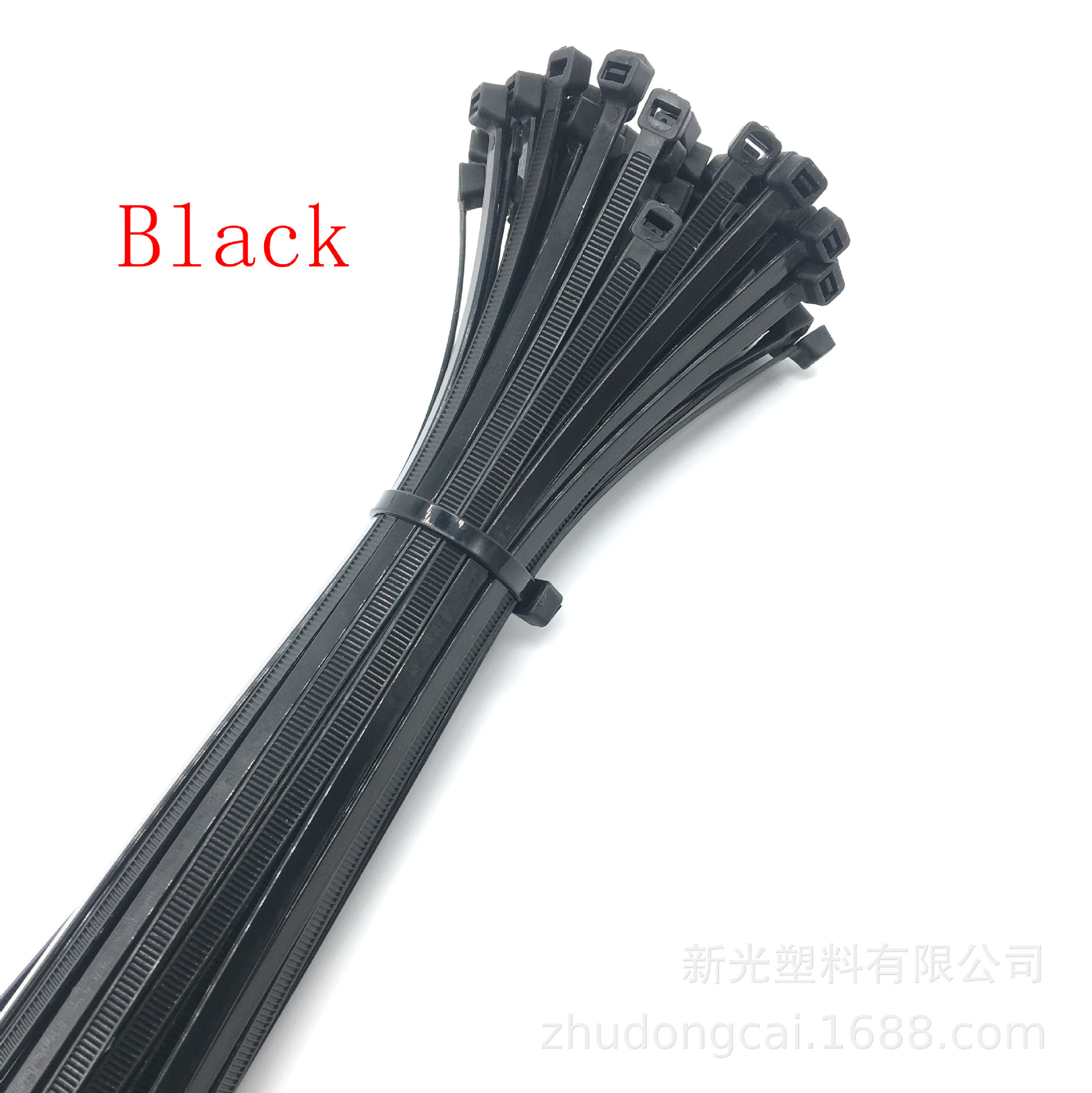 Xinguang autobloqueante nylon cable tie 4,8*200m plástico cable tie cable hebilla cable tie embalaje cinturón