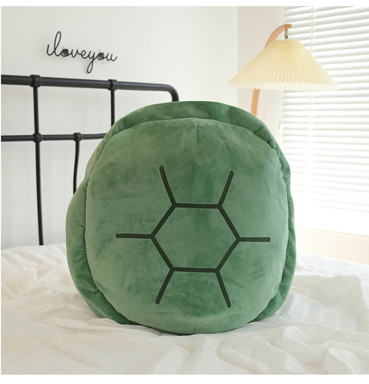 Zhao Lusi's Same Style Turtle Shell Wearable Clothing Plush Toy Oversized Turtle Shell Pillow Doll Plushie