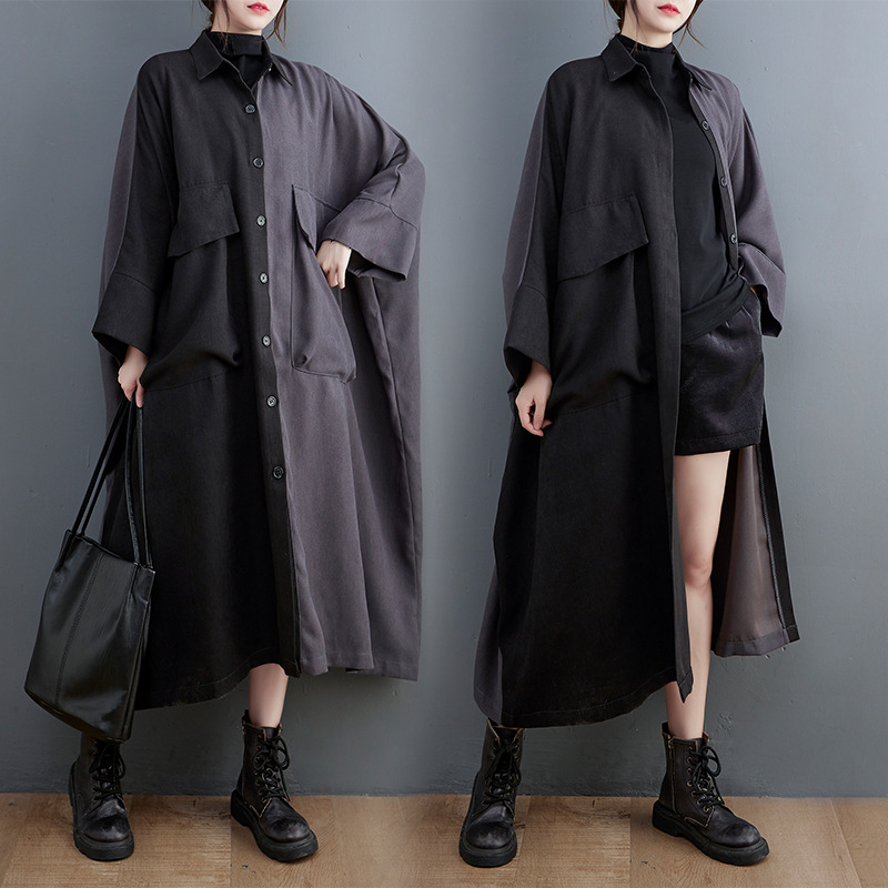 Autumn fashionable trench coat
