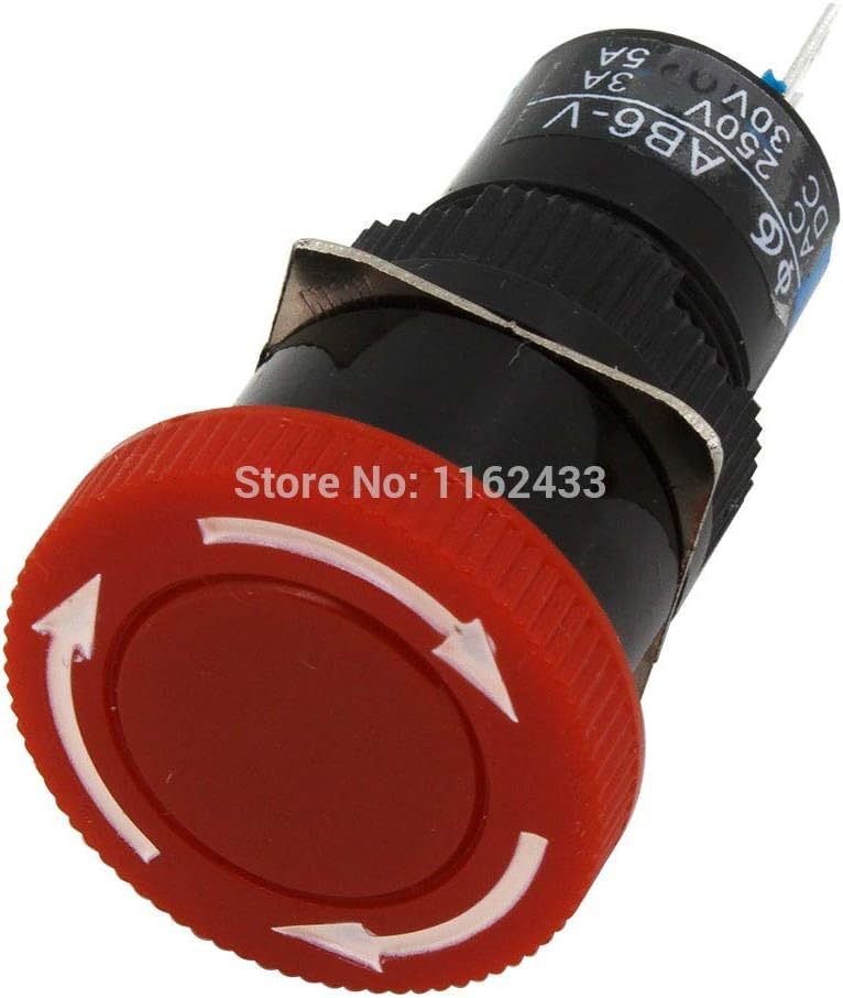 Electronic Component 5Pcs \/ Lot Ab6-V 16mm Emergency Stop P