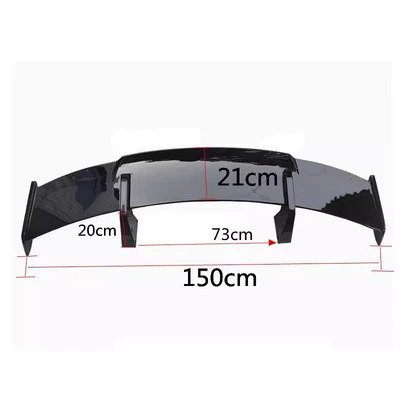 Style Tail Wing Decoration, Anti-Collision, Anti-Scratch, Fixed wind wing