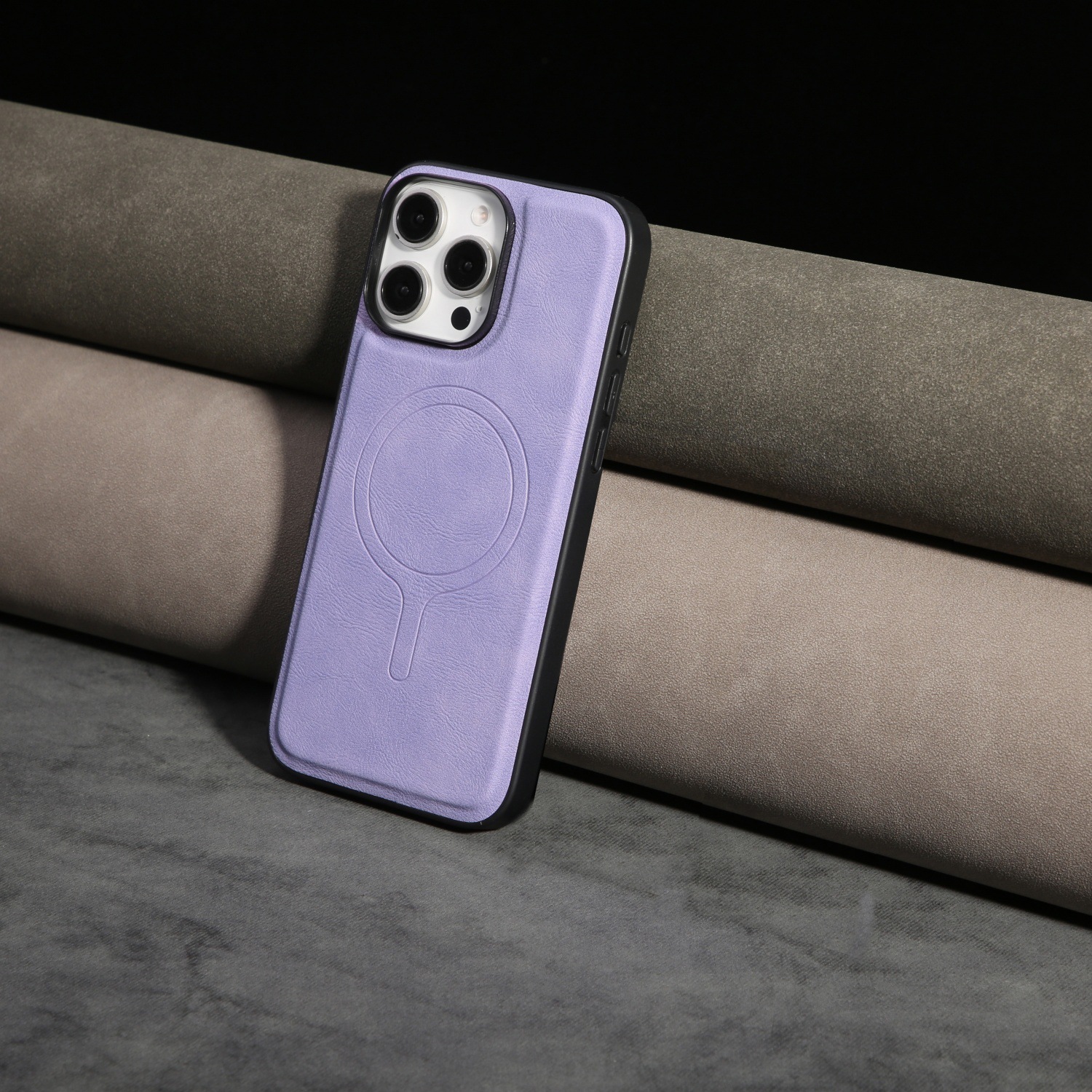 Funda magnética con anillo para iPhone 17 Pro Max, compatible con carga inalámbrica, protección anticaídas para la serie Apple 17