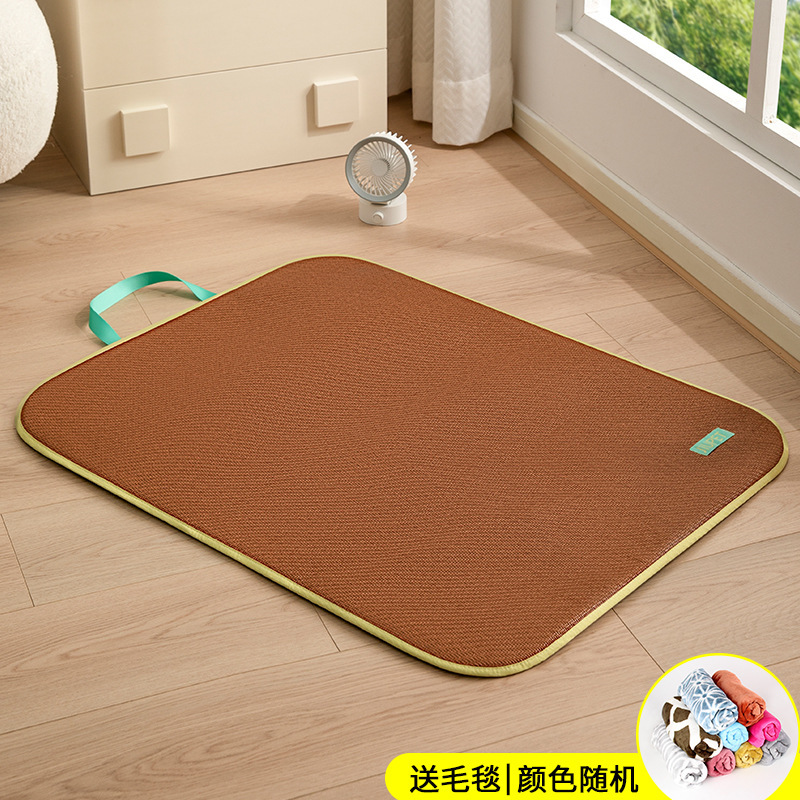 도파민 대비 색상 매트 노란색 + 담요