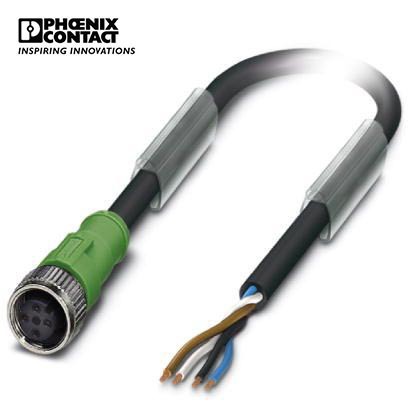 德国菲尼克斯传感器/执行器电缆SAC-4P- 3,0-PUR/M12FS P