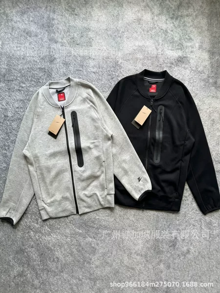 Heavyweight sweatshirt baseball jacket casual knitted coat loose cardigan windproof jacket sports top FB8009