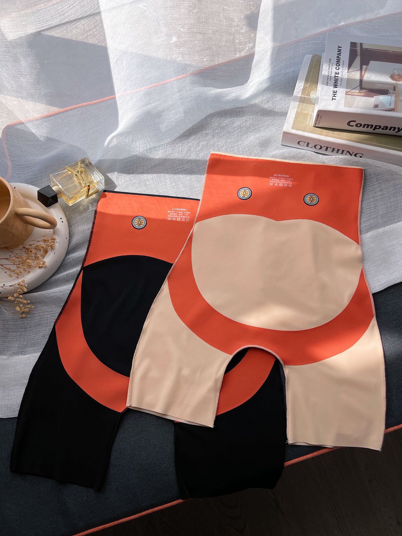 Caca Style High-Waist Abdominal Control Thong Underwear Slim Nectarine Hip Lifting Shaping Yoga Invisible Suspension Pants Factory