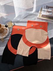 Caca Style High-Waist Abdominal Control Thong Underwear Slim Nectarine Hip Lifting Shaping Yoga Invisible Suspension Pants Factory