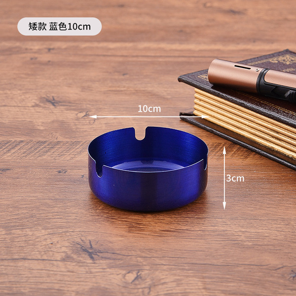 windproof ashtray stainless steel for hotel for commercial use
