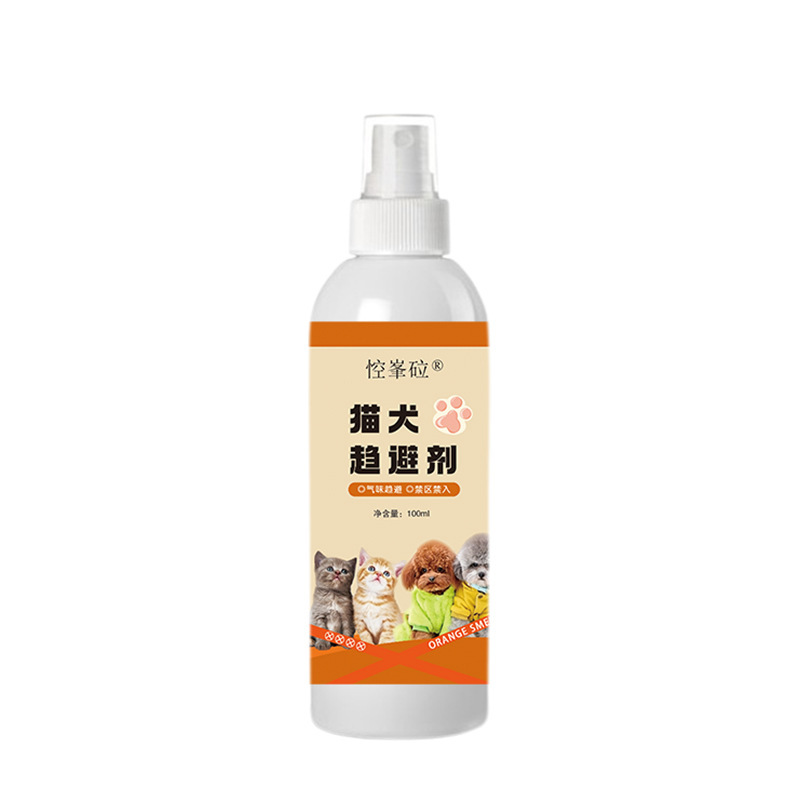 ペット禁止区域スプレー100ml猫駆除剤犬がむやみに噛まれるのを防ぐ誘導スプレー猫犬スプレー|undefined