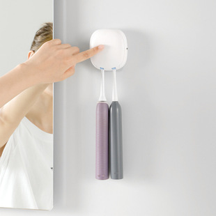 Intelligent Drying Travel Portable Electric Toothbrush Disinfection Box Uvc Ultraviolet Toothbrush Sterilizer Wall-Mounted