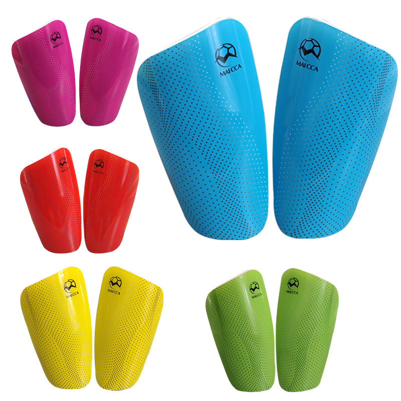 Adultos y niños profesionales de fútbol tibia protector de piernas grueso tablero de inserción de doble capa agujero de ventilación protector de piernas al por mayor