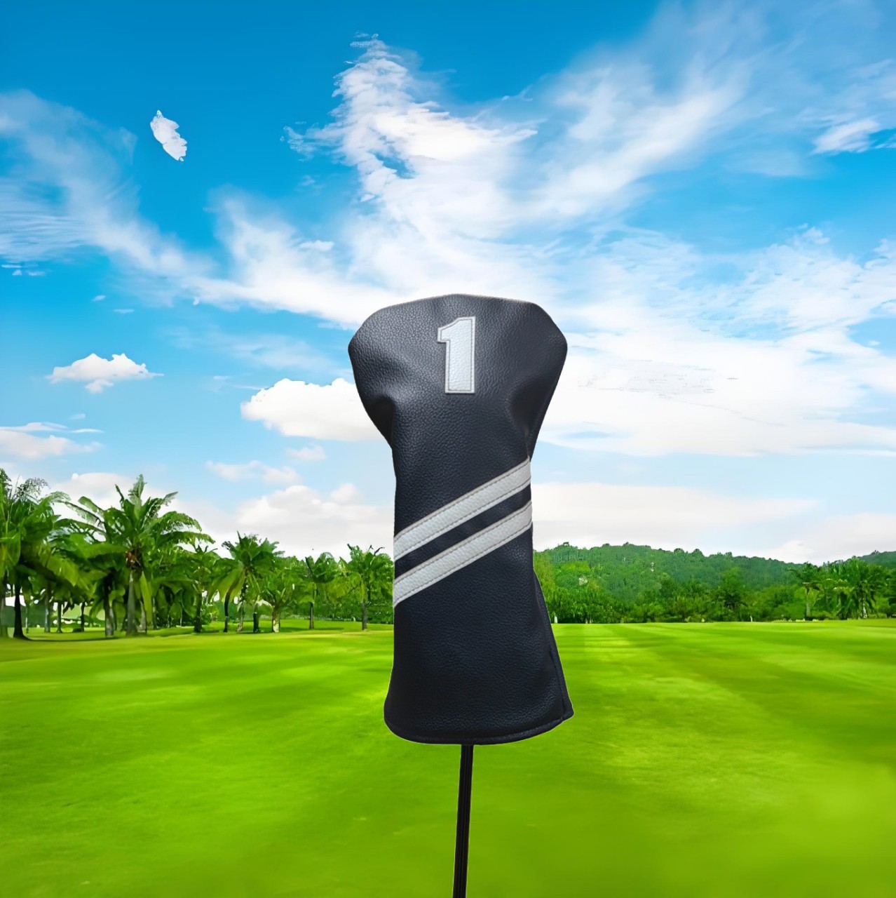 검은색 나무 기둥 덮개(1번)