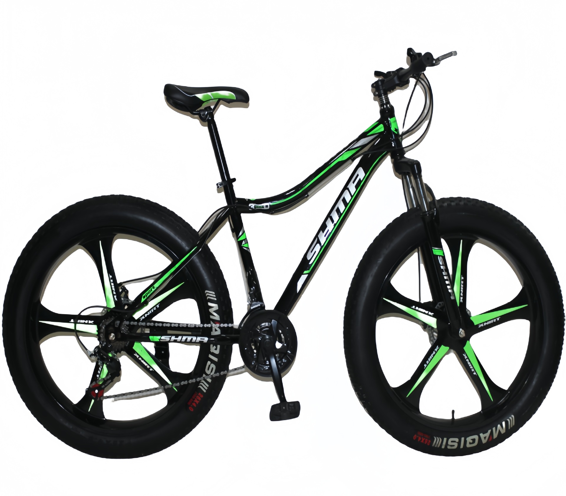Bicicleta de playa de Sanheba 4.0 bicicletas de montaña con neumáticos de velocidad variable bicicletas de montaña de doble cilindro ciclismo de montaña a través de la nieve