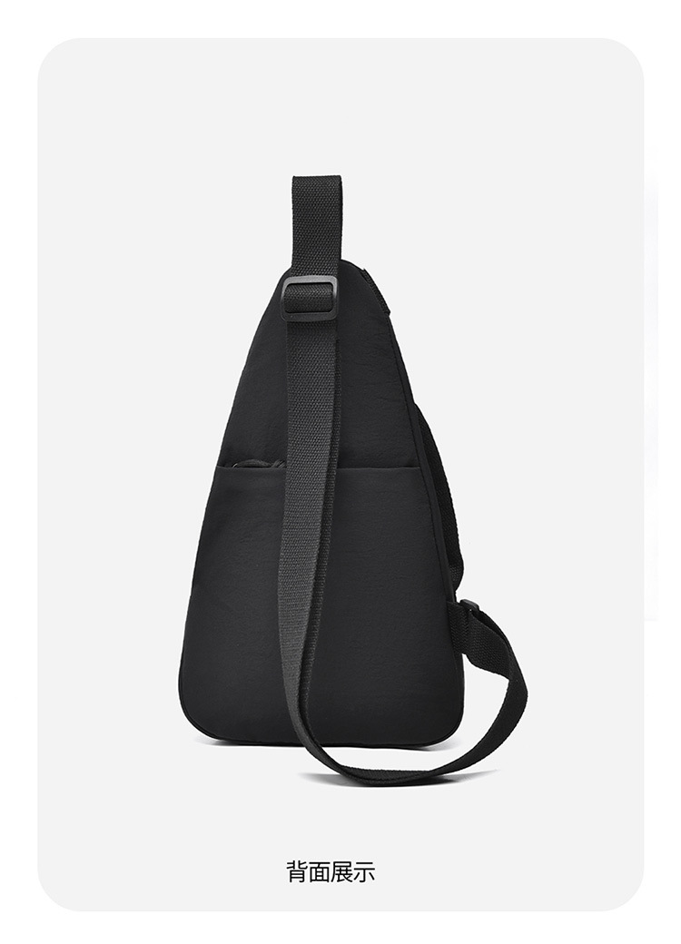 Chest bag, shoulder bag, shopping, travel, cycling, sports, solid color crossbody phone bag for women, daily use small bag, niche design.