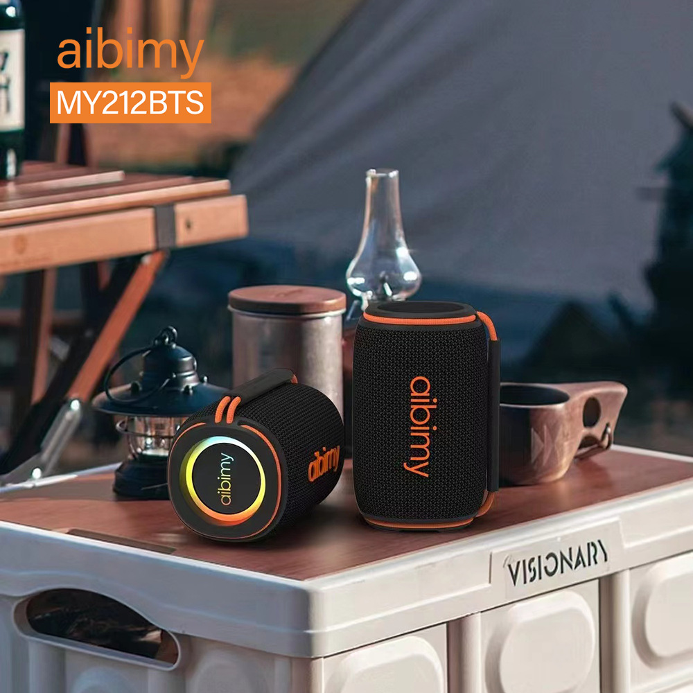 ABIMI inalámbrico a prueba de agua Bluetooth TWS serie 212 BT subwoofer colorido audio portátil