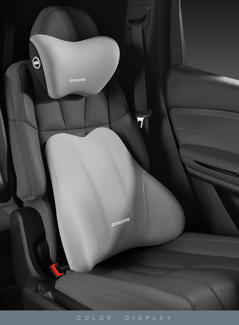 Car Massage Lumbar Support Car Lumbar Cushion Car Seat Back Lumbar Cushion Driving Gift Support Lumbar Support Headrest