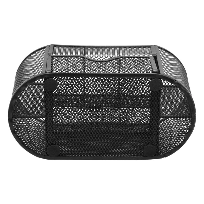 Подставка для ручек, металлическая многофункциональная креативная подставка для ручек, оптовый контейнер для ручек с несколькими отделениями, настольный органайзер с девятью ячейками выдвижного типа.