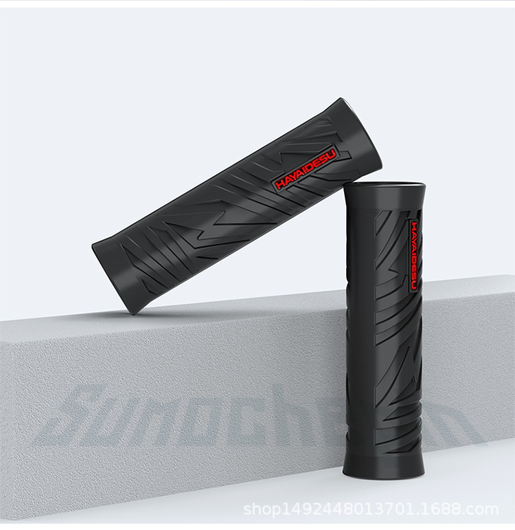 Motorcycle and electric vehicle modified handlebar grips, non-slip and sweat-absorbing, universal for Ninebot, Niu, Aima, and Yadi handlebars and throttle grips