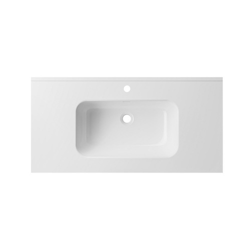 Gola Technology Home Bathroom Balcony 50 Width Series Basin Depth 14CM Ceramic Integrated Sink Countertop Sink