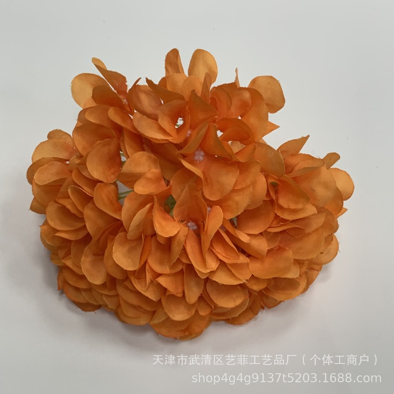 马洛卡绣球无叶72片绣球花头绣球花婚庆婚礼花卉法式仿真花花束|undefined
