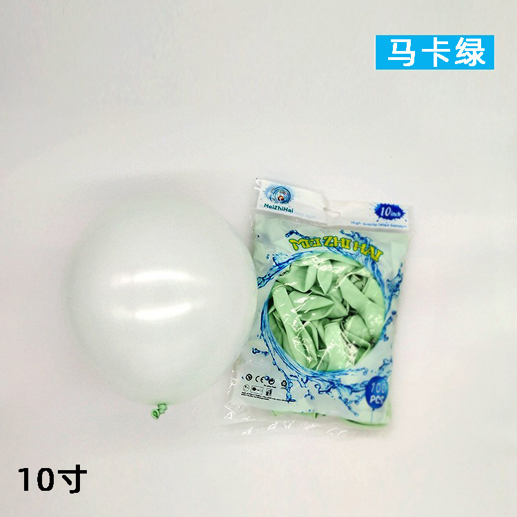 10 pulgadas maca verde 100 piezas