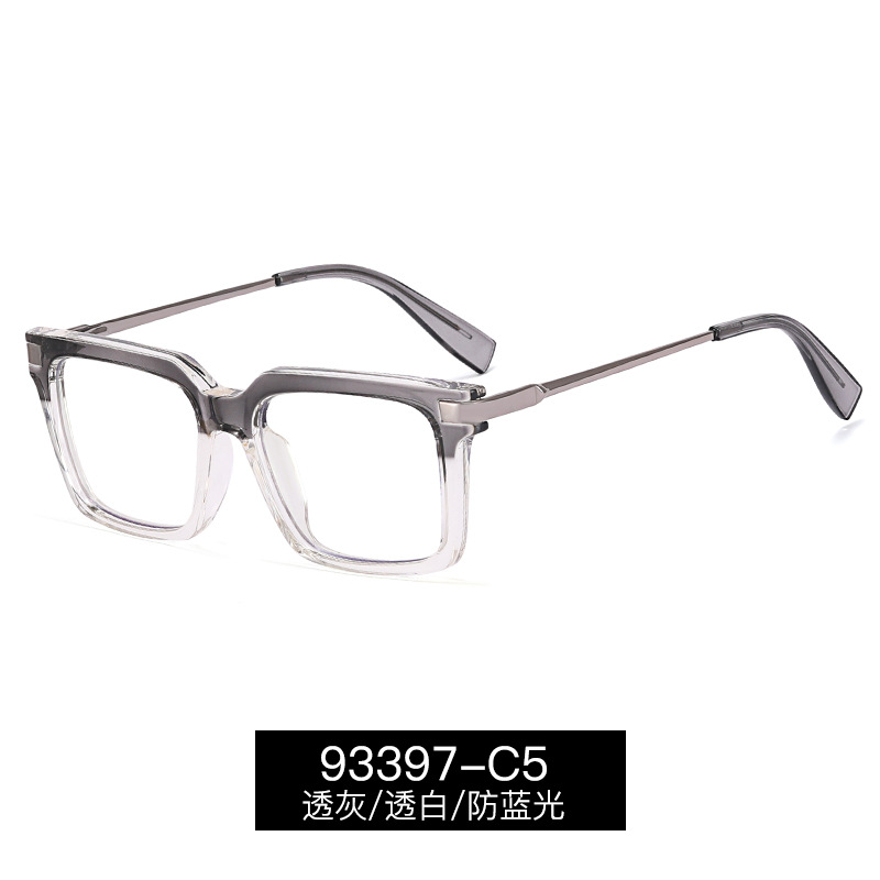 Montura Ultraligera de Gafas Retro Anti Luz Azul de TR90 y PC con Protección UV