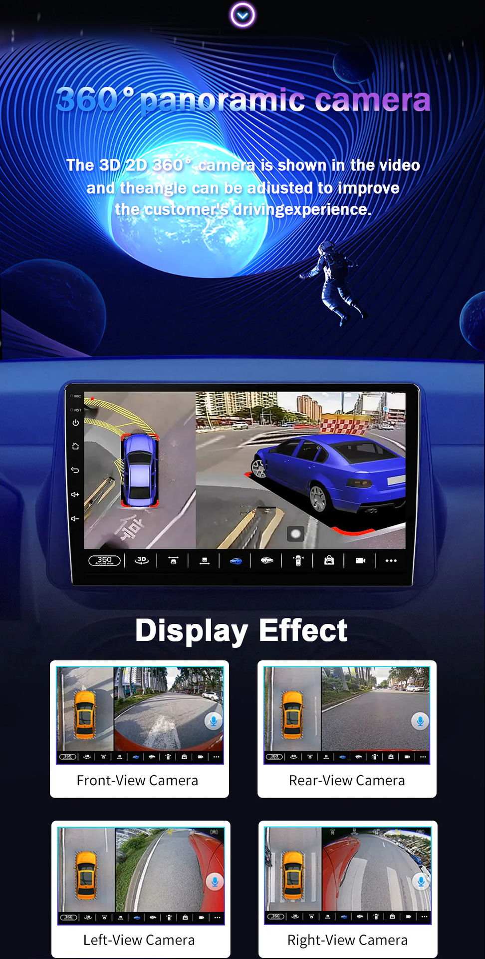Android Navigation Is Suitable for 07-11 Toyota Corolla Navigator Car Mp5 Player All-In-One Gps