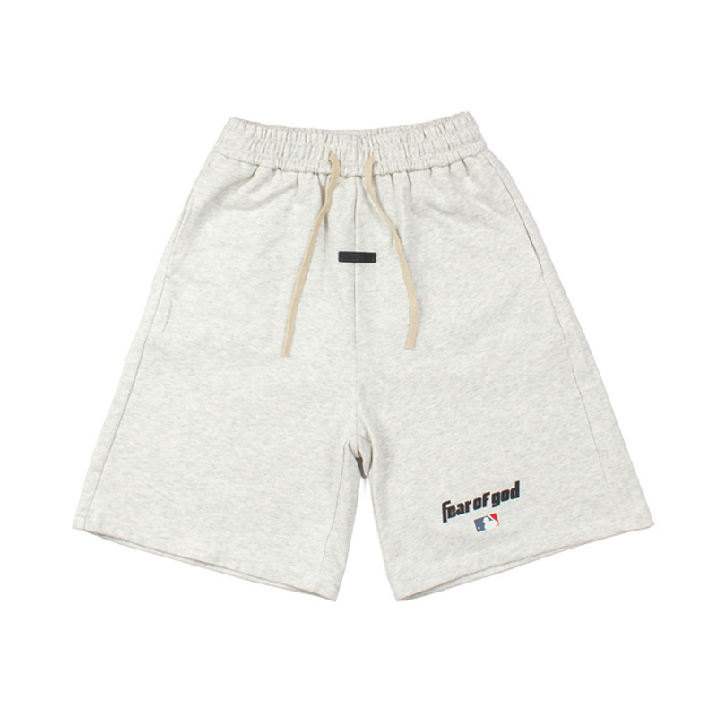Fog Fear of God American High Street Mlb Collaboration Shorts Men's Summer Loose Casual Shorts Wholesale Fog Fear of God American High Street Mlb Collaboration Shorts Men's Summer Loose Casual Shorts Wholesale