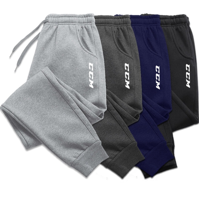 Aliexpress Autumn Winter Ccm Men's Clothing Pants Fashion Lace-Up Casual Pants Jogger Sweatpants Harajuku Style Sweatpants
