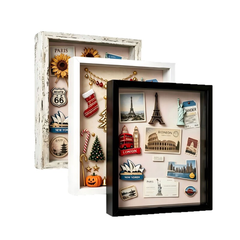 Hollow Three-Dimensional Magnetic Flip Photo Frame Source Factory Wholesale 10inch Picture Frame Display Stand Medal Storage Display Frame Hollow Three-Dimensional Magnetic Flip Photo Frame Source Factory Wholesale 10inch Picture Frame Display Stand Medal Storage Display Frame