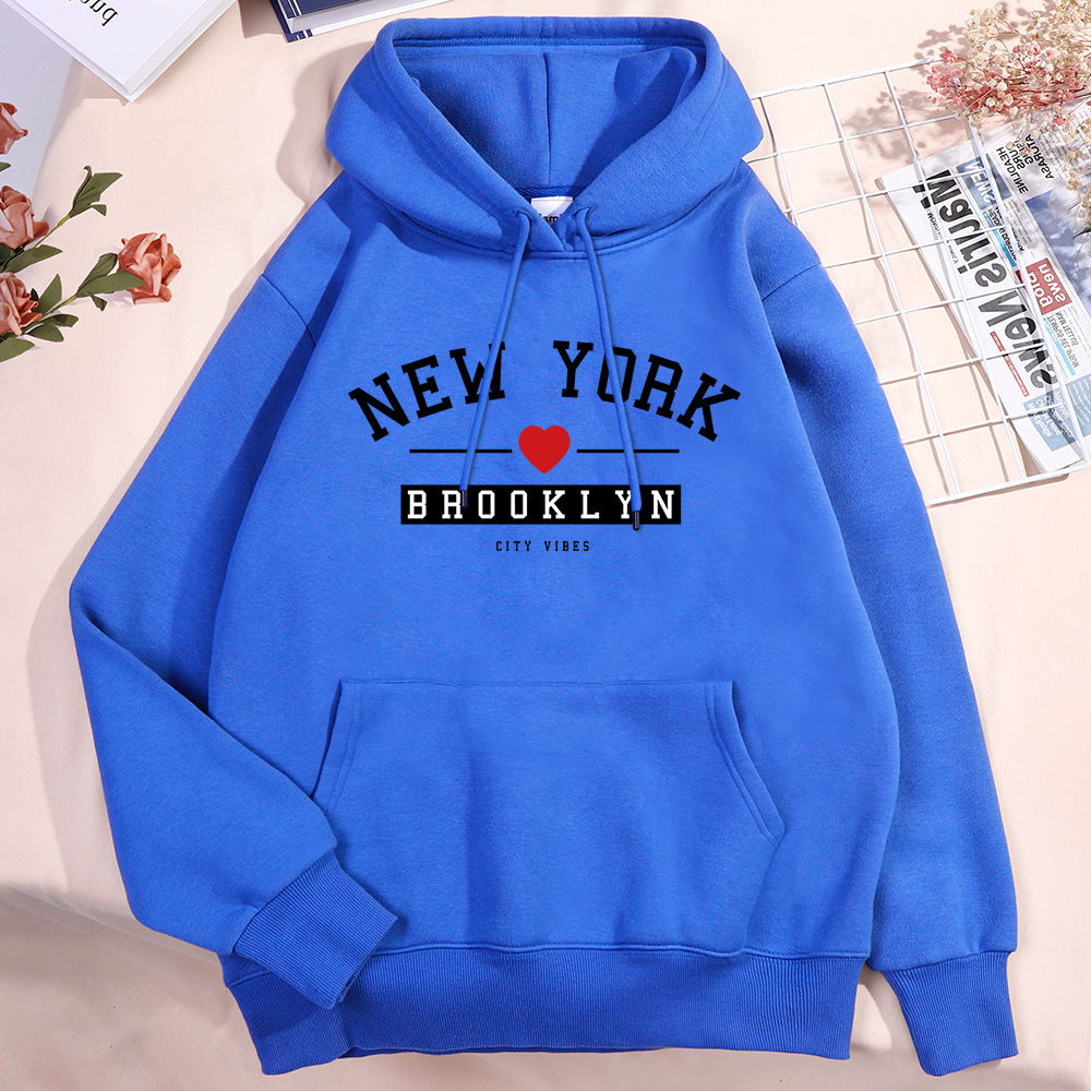 Nueva York Brooklyn City Vibes Letter Setwear Men Women New